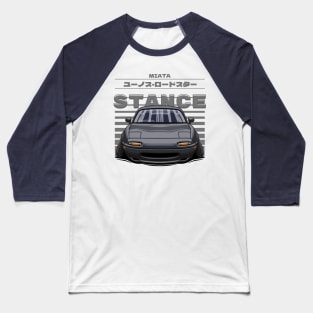 Roadster miata (gray) Baseball T-Shirt